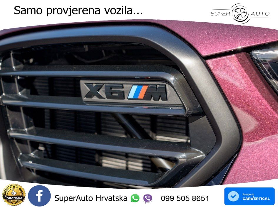 BMW X6 M Competition 4.4 V8 (625 KS) xDrive Steptronic LED+GR SJED+ACC