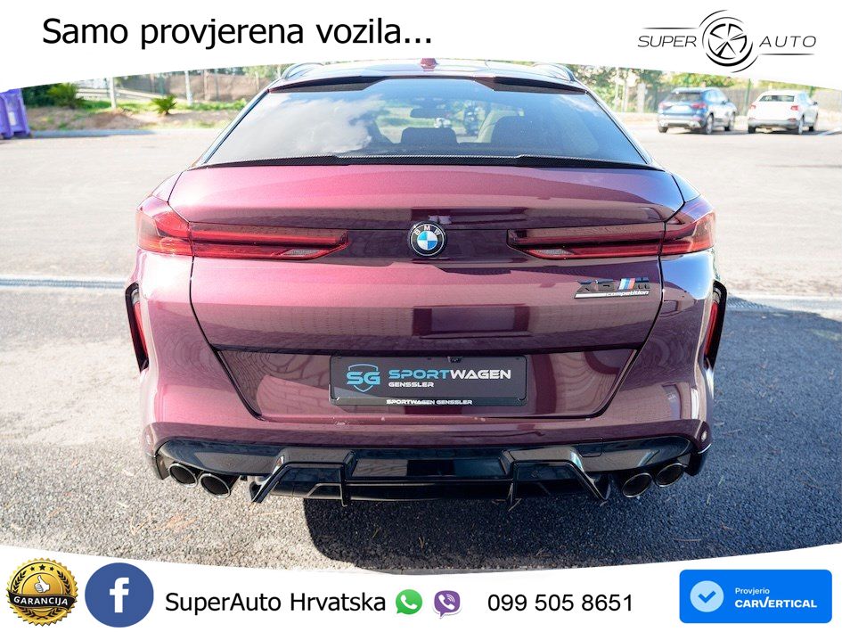 BMW X6 M Competition 4.4 V8 (625 KS) xDrive Steptronic LED+GR SJED+ACC