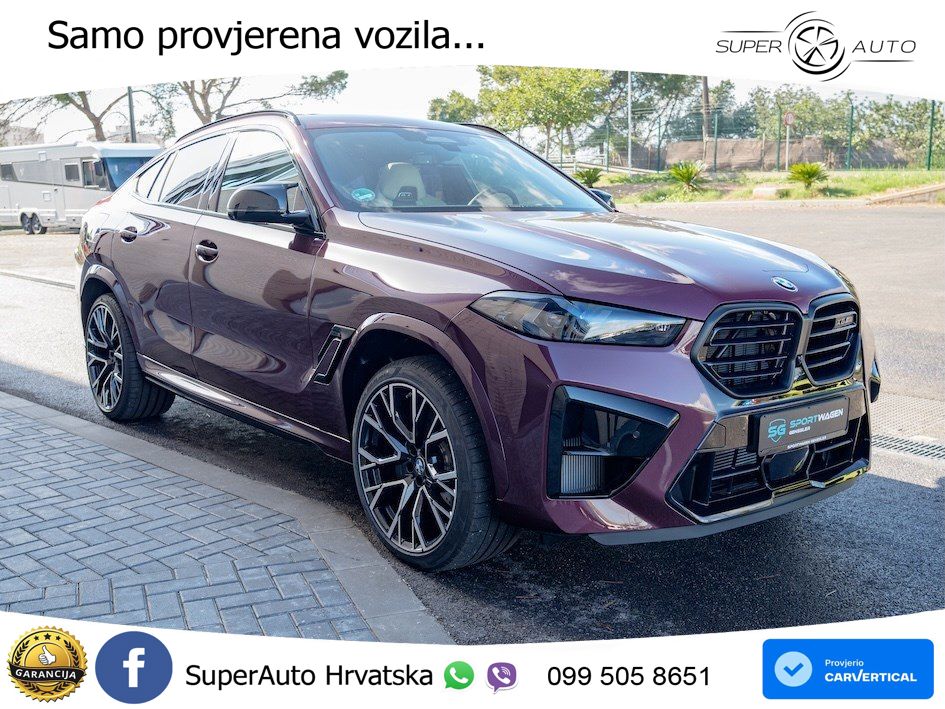 BMW X6 M Competition 4.4 V8 (625 KS) xDrive Steptronic LED+GR SJED+ACC