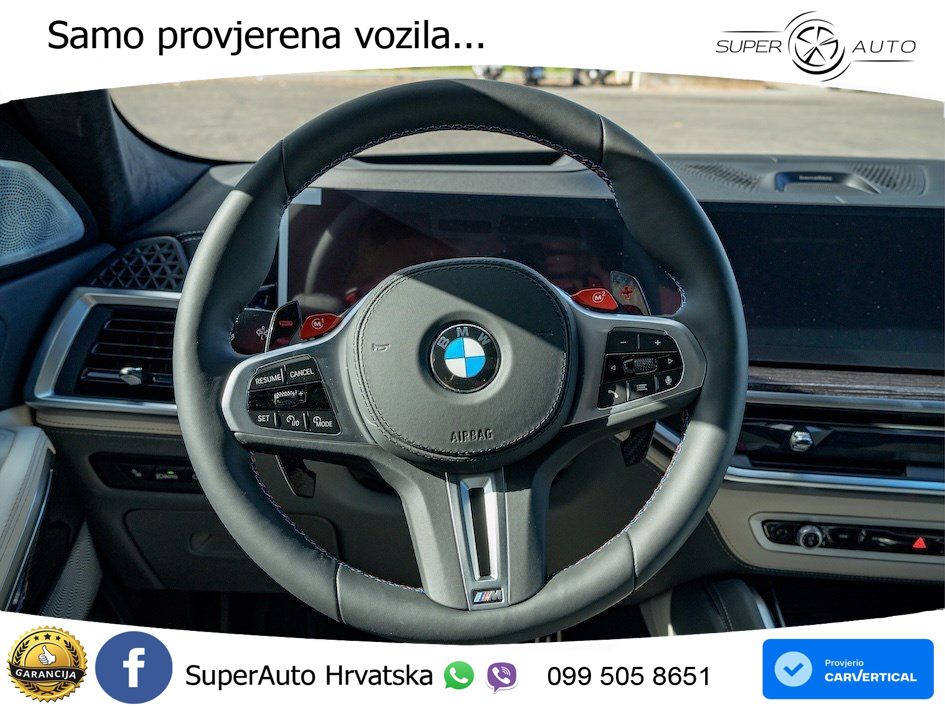 BMW X6 M Competition 4.4 V8 (625 KS) xDrive Steptronic LED+GR SJED+ACC