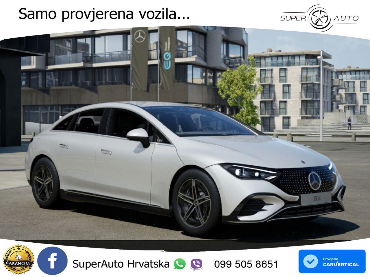 Mercedes EQE 350 98 kWh (292 KS) 4MATIC