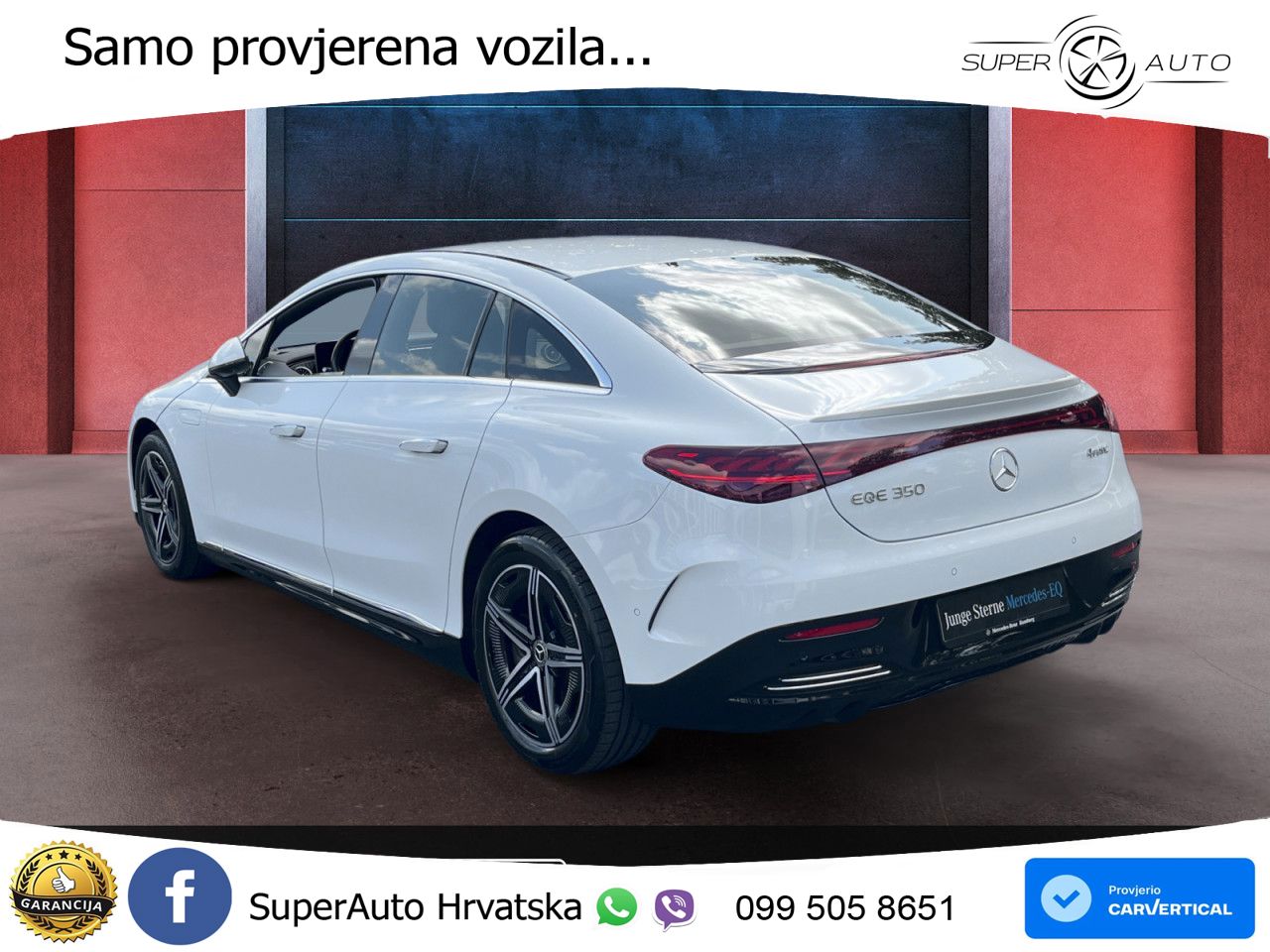 Mercedes EQE 350 98 kWh (292 KS) 4MATIC