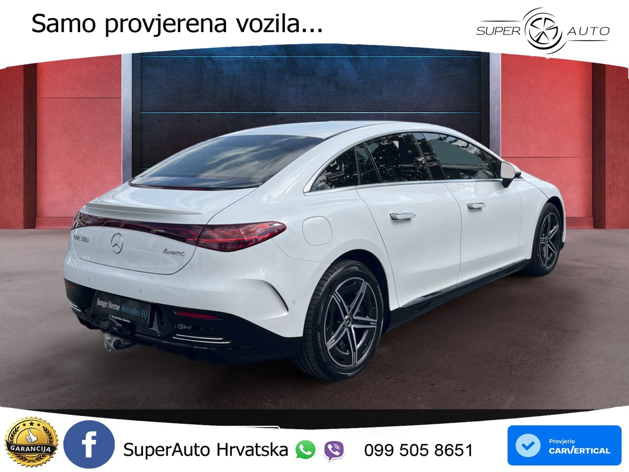 Mercedes EQE 350 98 kWh (292 KS) 4MATIC
