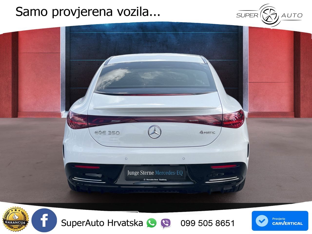 Mercedes EQE 350 98 kWh (292 KS) 4MATIC