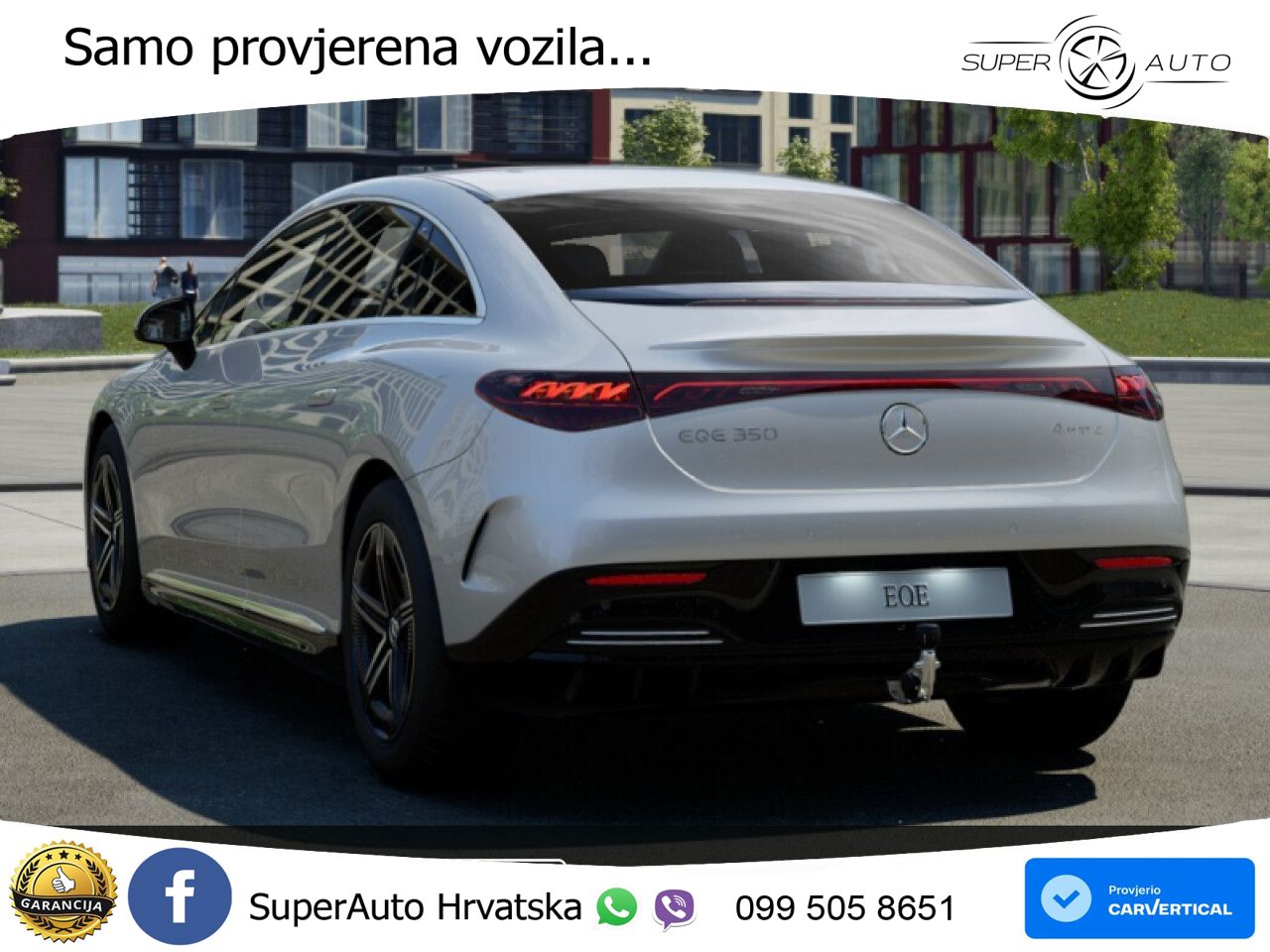Mercedes EQE 350 98 kWh (292 KS) 4MATIC