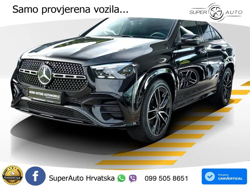 Mercedes GLE Coupe 450d (367 KS) EQ Boost 4MATIC 9G-TRONIC AMG LED+GR SJED+ACC