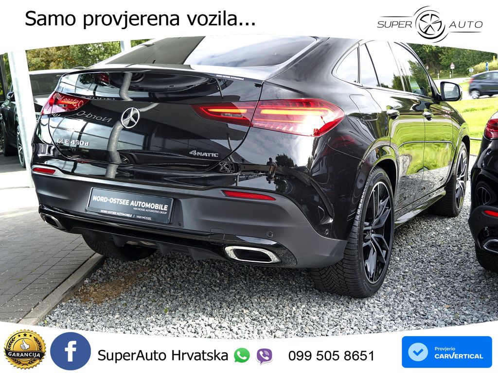 Mercedes GLE Coupe 450d (367 KS) EQ Boost 4MATIC 9G-TRONIC AMG LED+GR SJED+ACC