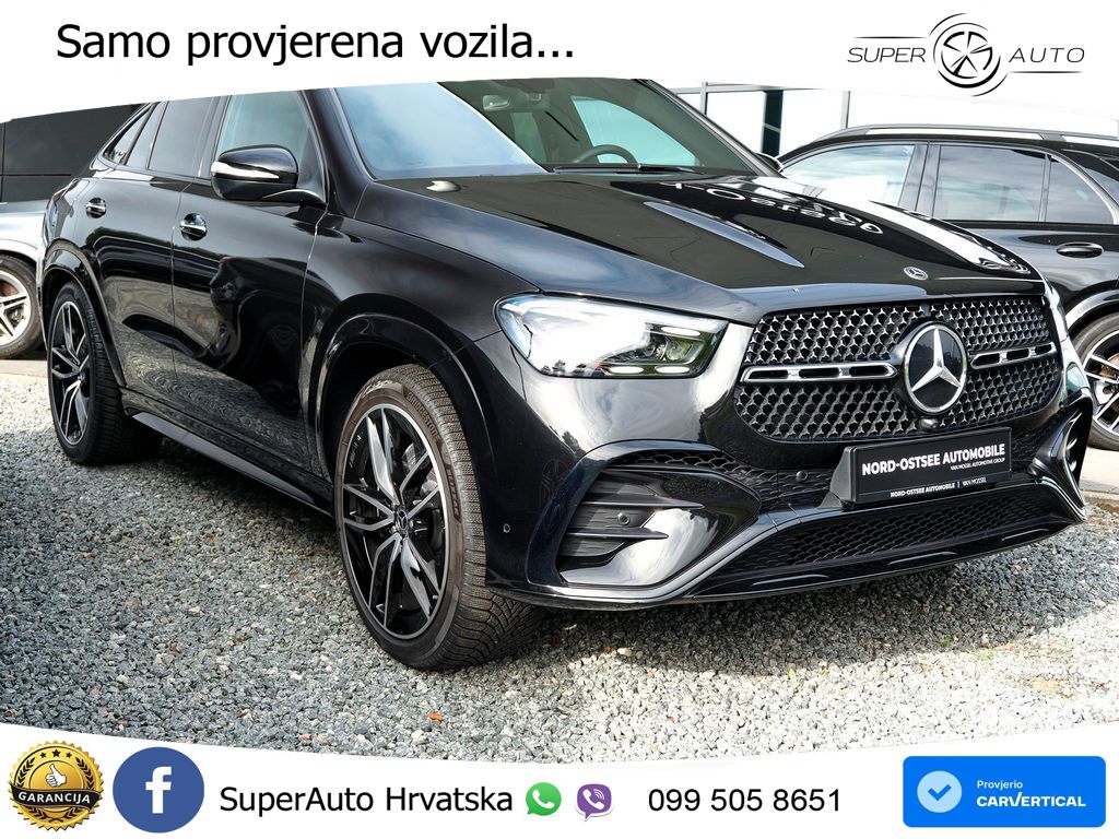 Mercedes GLE Coupe 450d (367 KS) EQ Boost 4MATIC 9G-TRONIC AMG LED+GR SJED+ACC