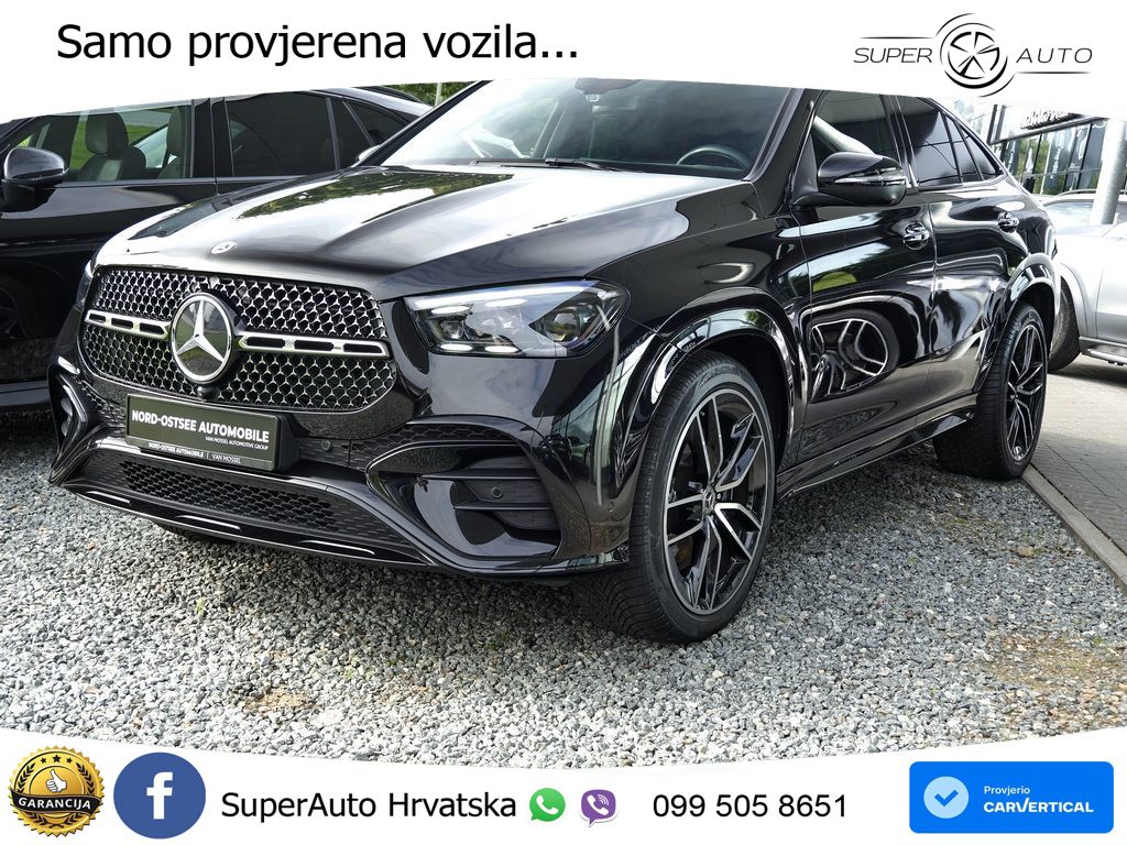 Mercedes GLE Coupe 450d (367 KS) EQ Boost 4MATIC 9G-TRONIC AMG LED+GR SJED+ACC