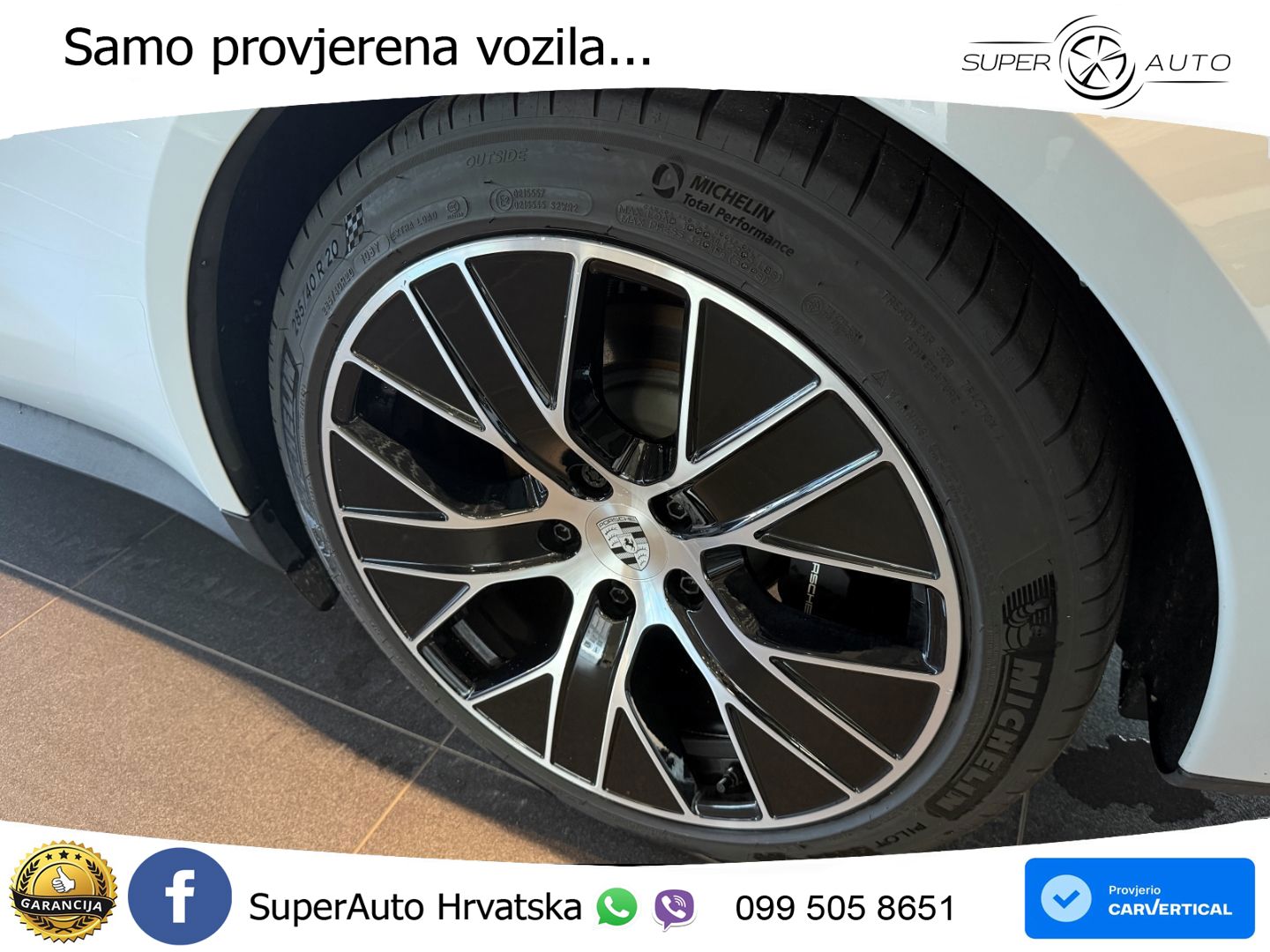 Porsche Taycan 105 kWh (435 KS)