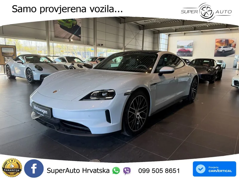 Porsche Taycan Sport Turismo 105 kWh (435 KS) LED+GR SJED+ACC