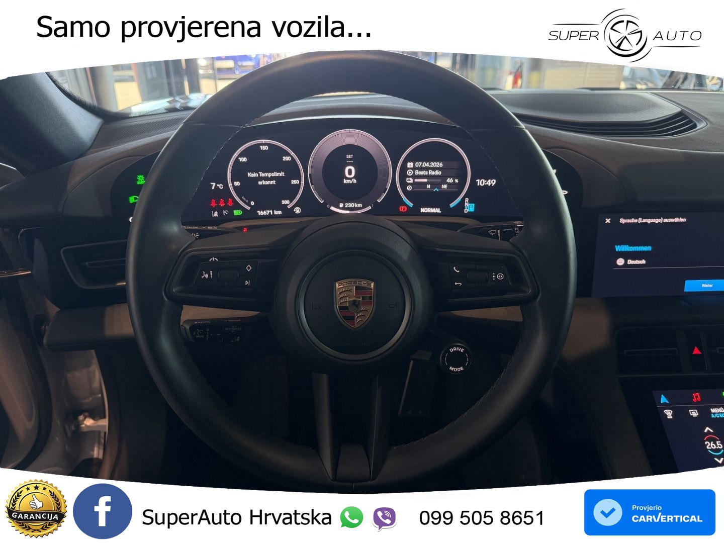 Porsche Taycan 105 kWh (435 KS)
