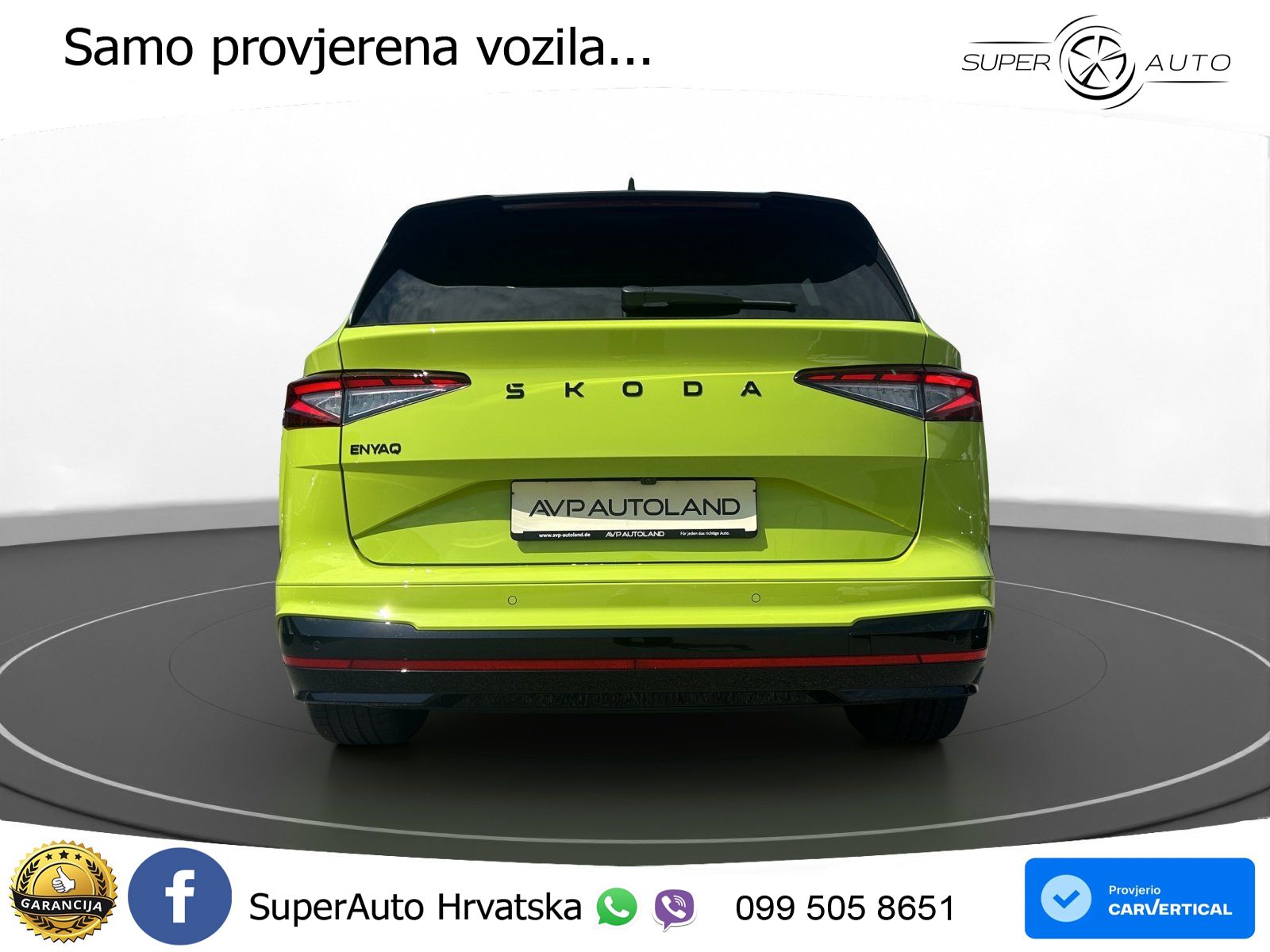 Škoda Enyaq RS 84 kWh (340 KS) AWD