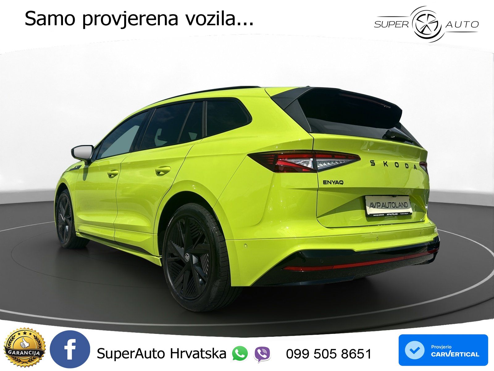 Škoda Enyaq RS 84 kWh (340 KS) AWD