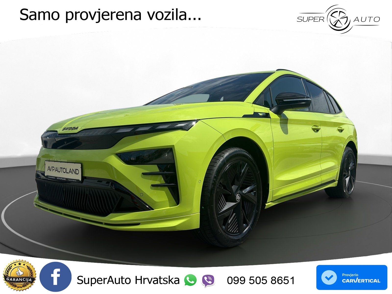 Škoda Enyaq RS 84 kWh (340 KS) AWD