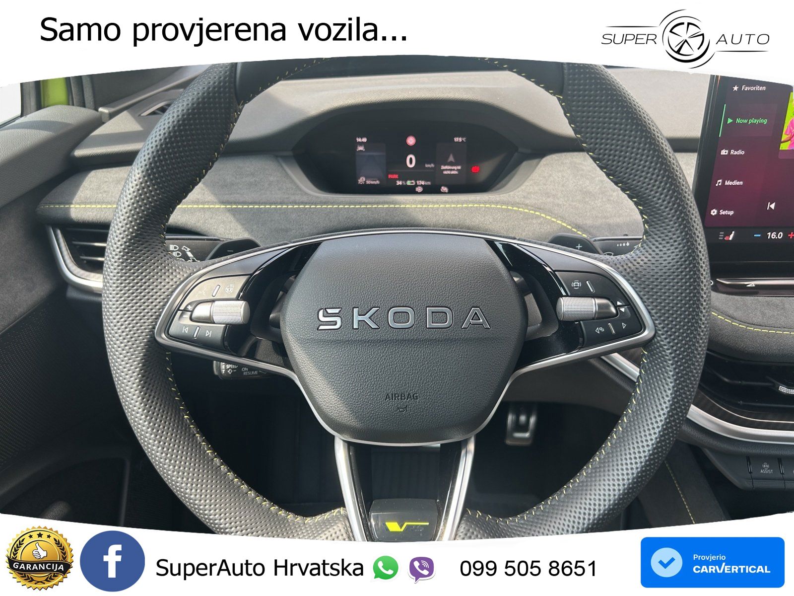 Škoda Enyaq RS 84 kWh (340 KS) AWD