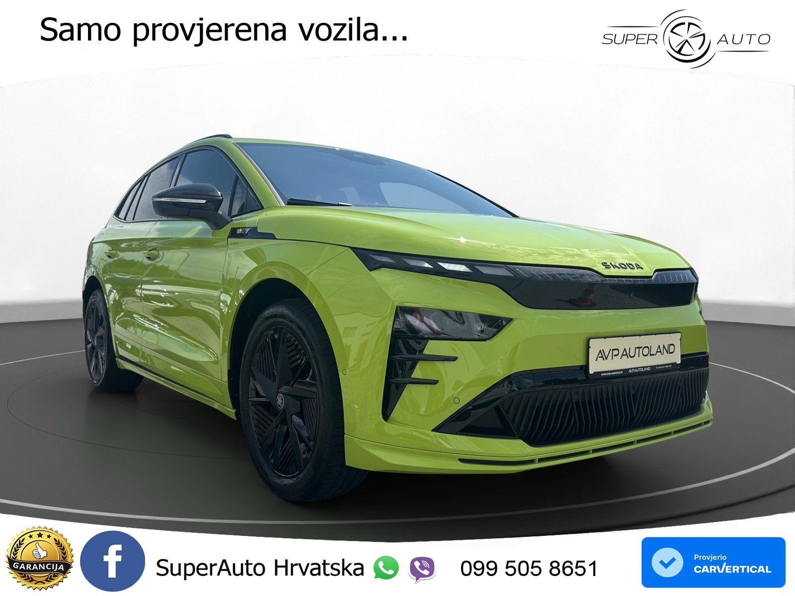 Škoda Enyaq RS 84 kWh (340 KS) AWD