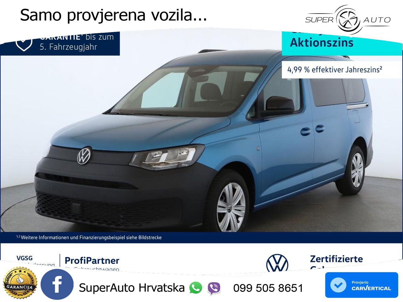 VW Caddy 102 KS