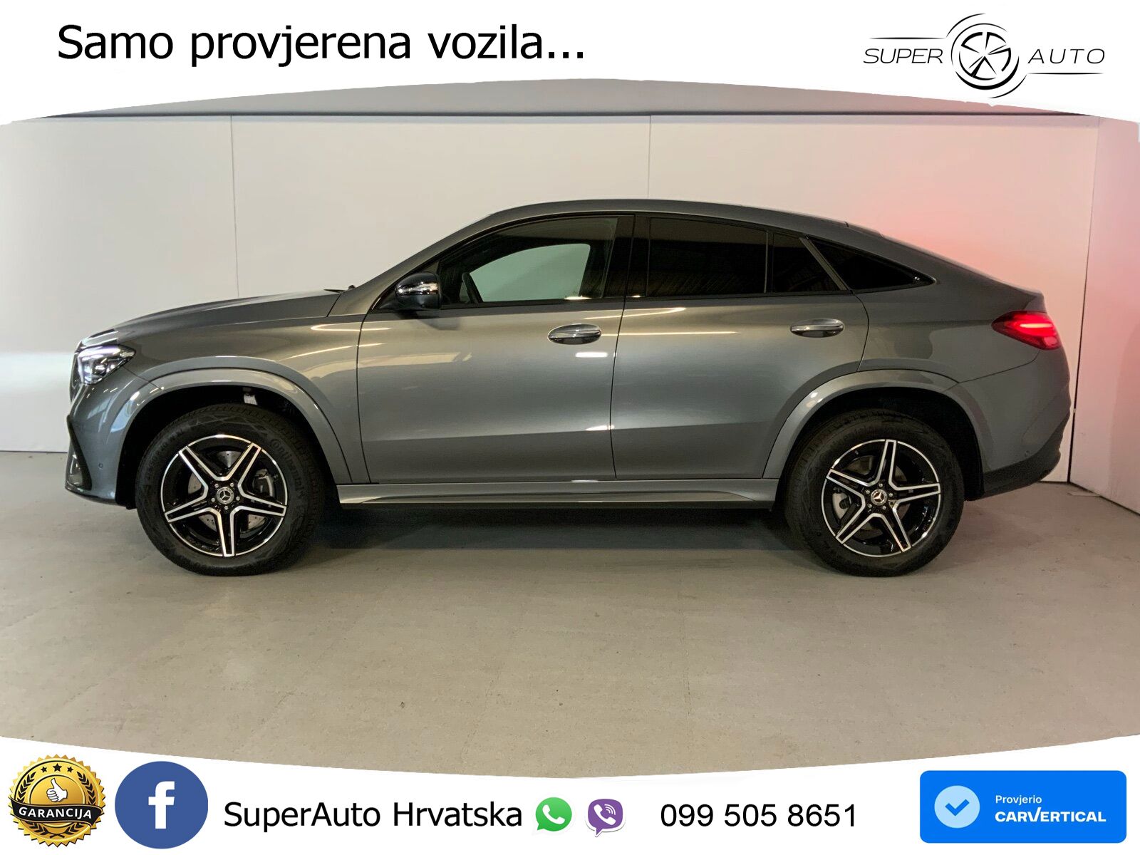 Mercedes GLE Coupe 300d (269 ks) EQ Boost 4MATIC 9G-TRONIC AMG LED+GR SJED+ACC