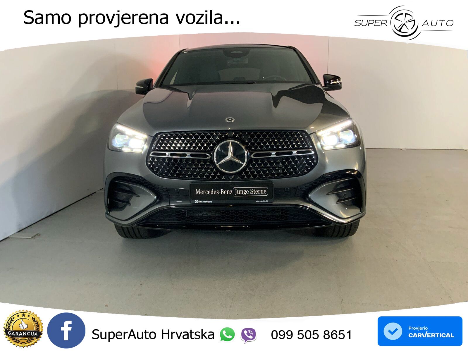 Mercedes GLE Coupe 300d (269 ks) EQ Boost 4MATIC 9G-TRONIC AMG LED+GR SJED+ACC