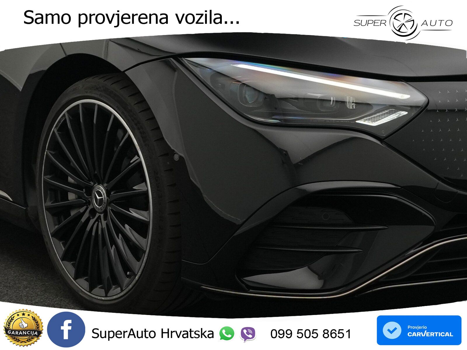 Mercedes EQE 500 100 kWh (408 KS) 4MATIC AMG ZRAČNI+ACC+GR SJED+KAM+PANO