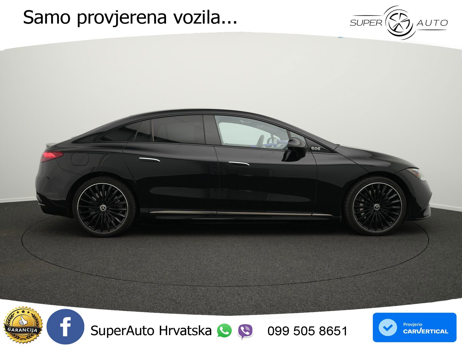 Mercedes EQE 500 100 kWh (408 KS) 4MATIC AMG ZRAČNI+ACC+GR SJED+KAM+PANO