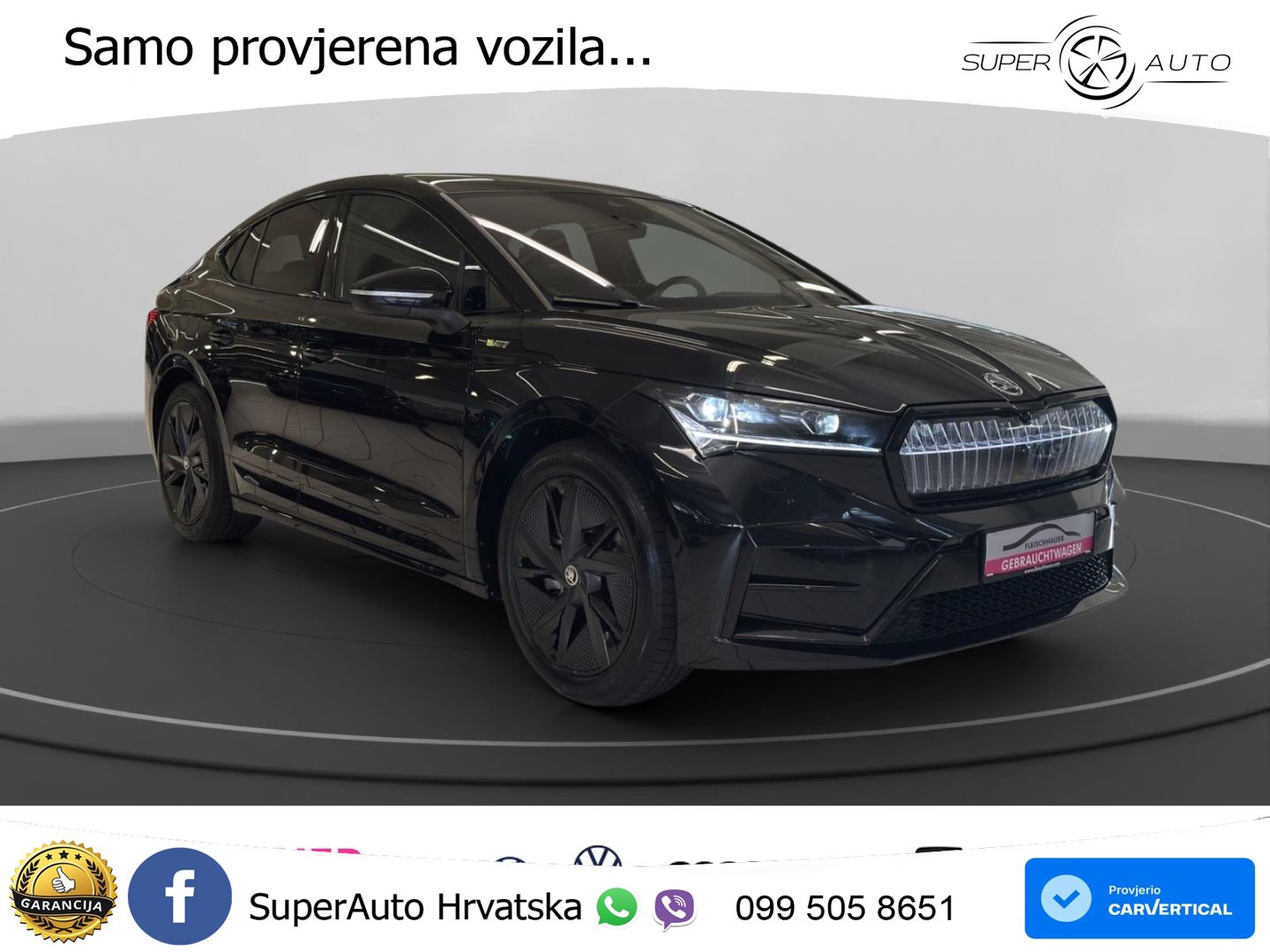 Škoda Enyaq Coupe iV RS 82 kWh (299 KS) AWD Lounge LED+GR SJED+ACC