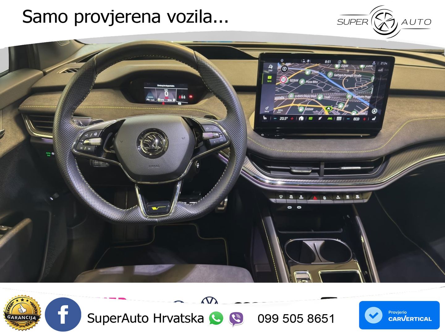 Škoda Enyaq Coupe iV RS 82 kWh (299 KS) AWD Lounge LED+GR SJED+ACC