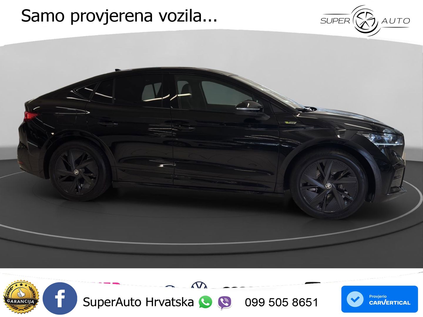 Škoda Enyaq Coupe iV RS 82 kWh (299 KS) AWD Lounge LED+GR SJED+ACC