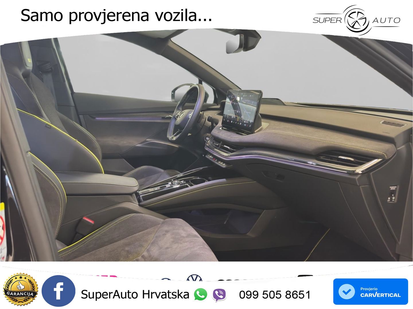 Škoda Enyaq Coupe iV RS 82 kWh (299 KS) AWD Lounge LED+GR SJED+ACC