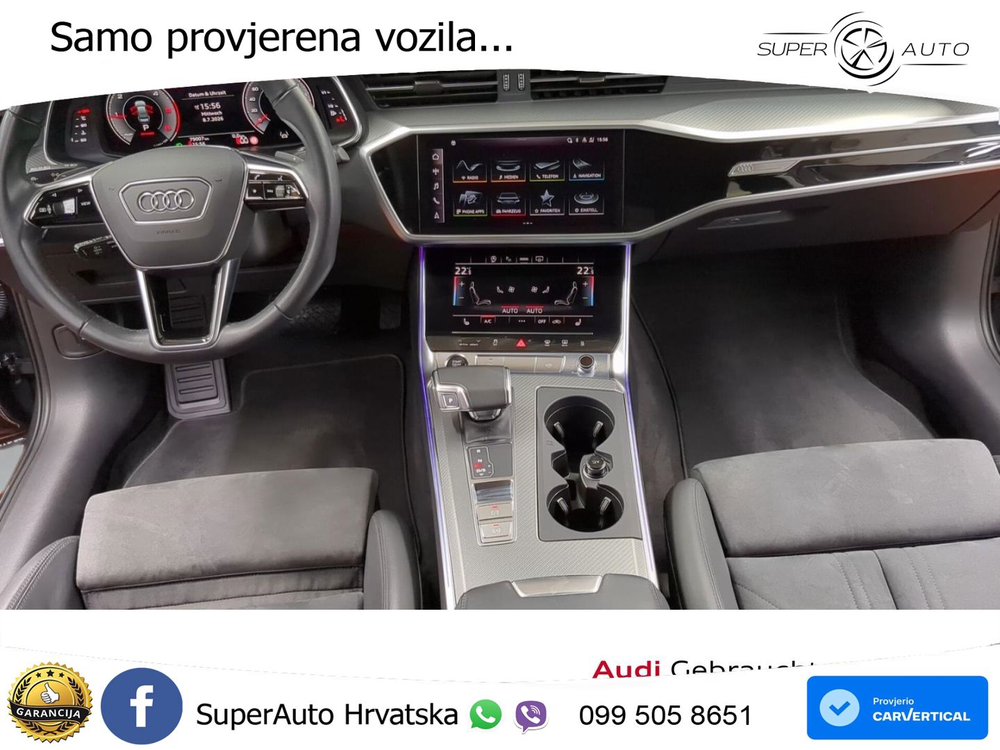 Audi A6 40TDI WEBASTO+LED+GR SJED+ACC