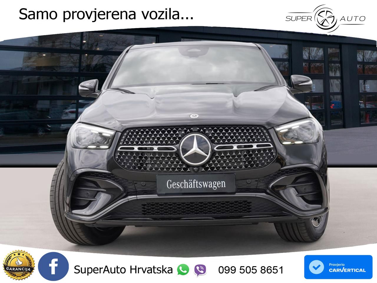 Mercedes GLE Coupe 300d (269 ks) EQ Boost 4MATIC 9G-TRONIC AMG LED+GR SJED+ACC