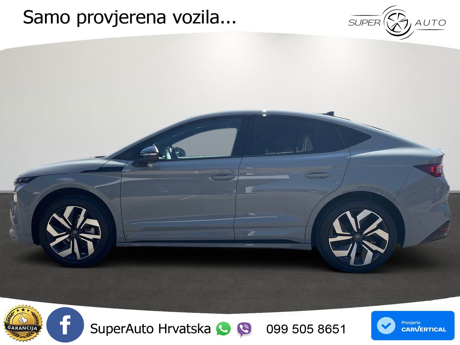 Škoda Enyaq Coupe 85x 82 kWh (286 KS) AWD SportLine LED+GR SJED+ACC