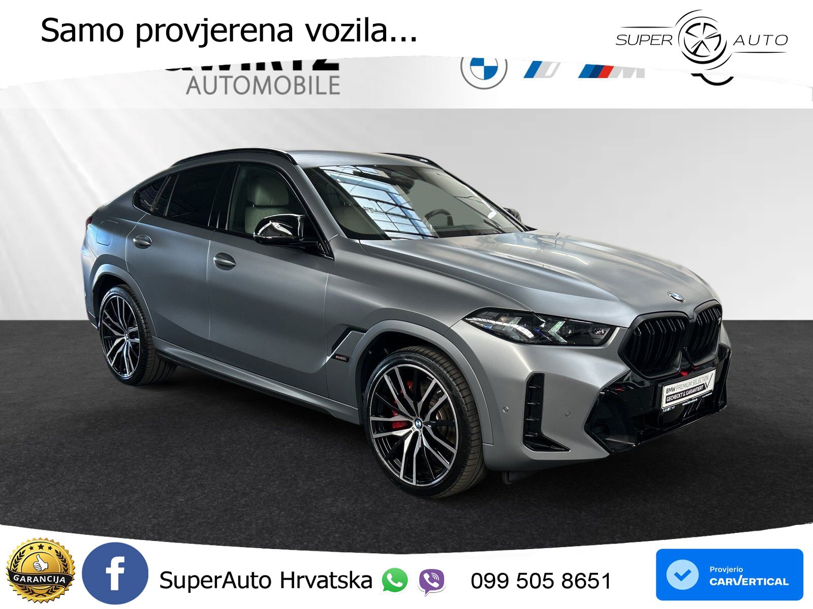 BMW X6 M60i V8 (530 KS) xDrive Steptronic