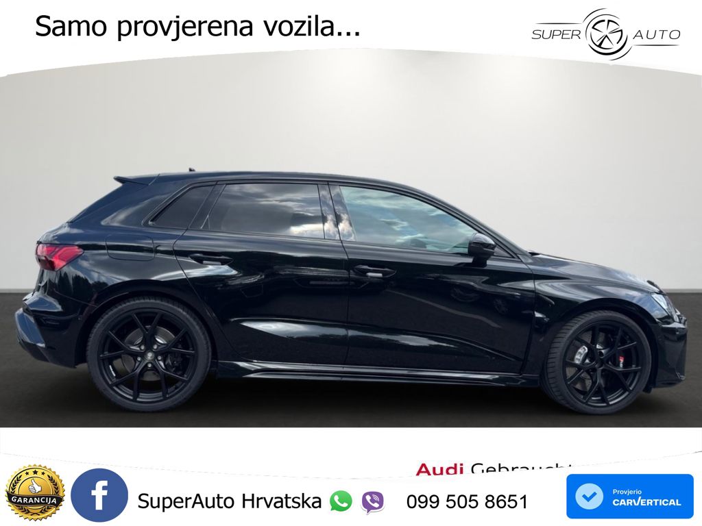 Audi RS3 Sedan 2.5 TFSI (400 KS) quattro S tronic LED+GR SJED+ACC