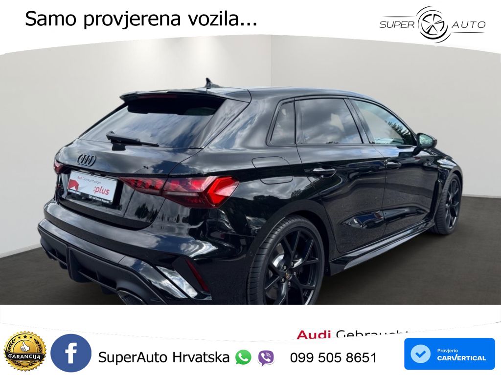 Audi RS3 Sedan 2.5 TFSI (400 KS) quattro S tronic LED+GR SJED+ACC