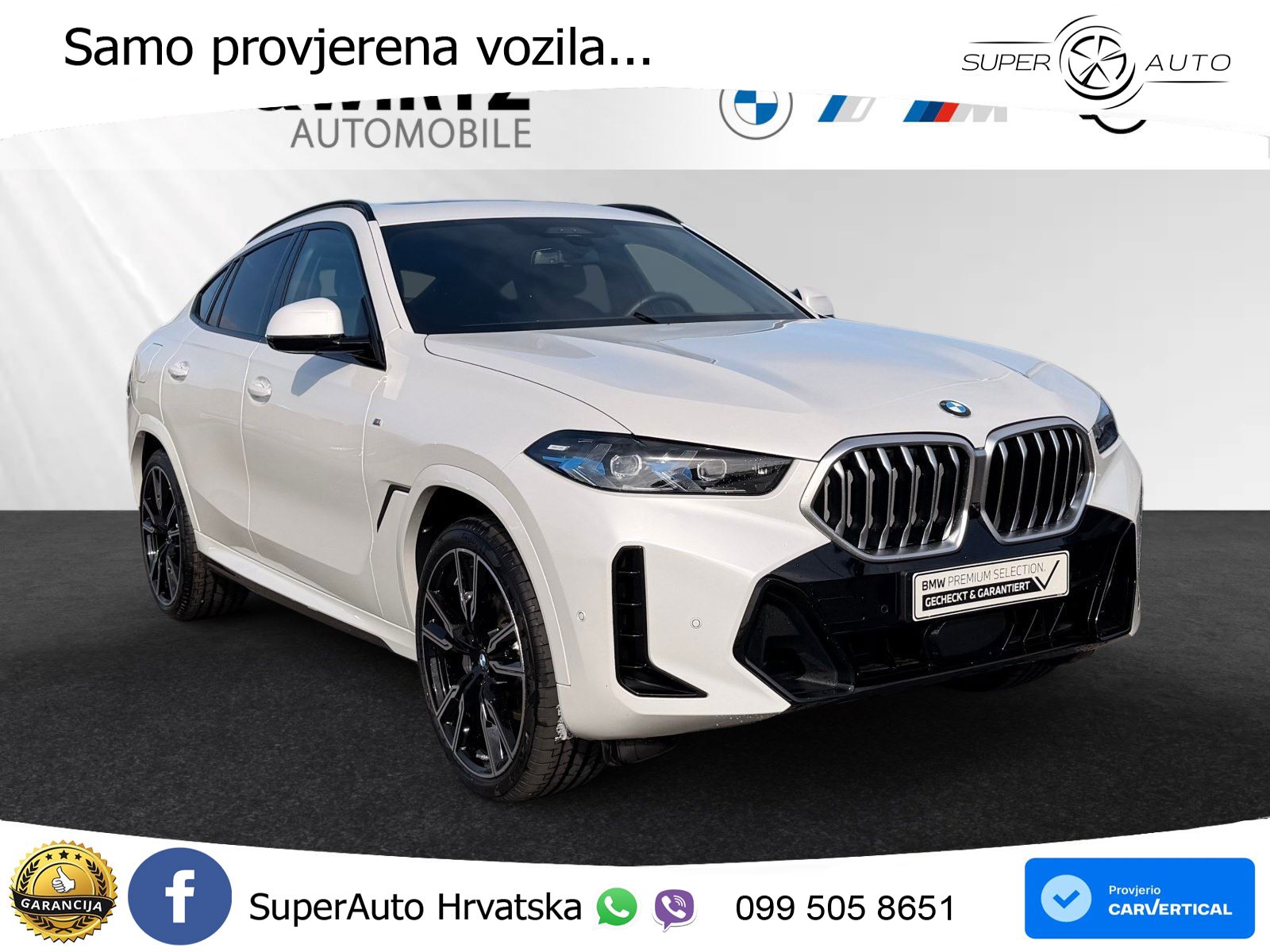 BMW X6 30d (298 KS) xDrive Steptronic M Sport LED+GR SJED+ACC