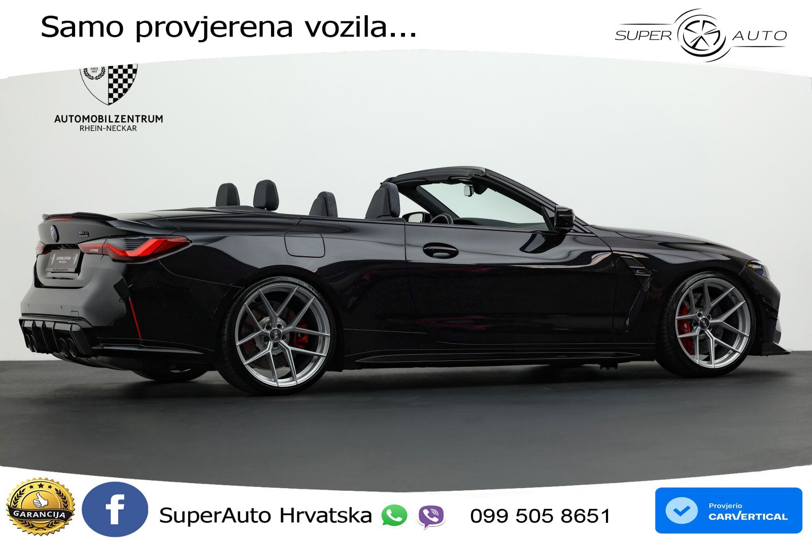 BMW M4 Convertible Competition 3.0 (510 KS) xDrive Steptronic LED+GR SJED+ACC