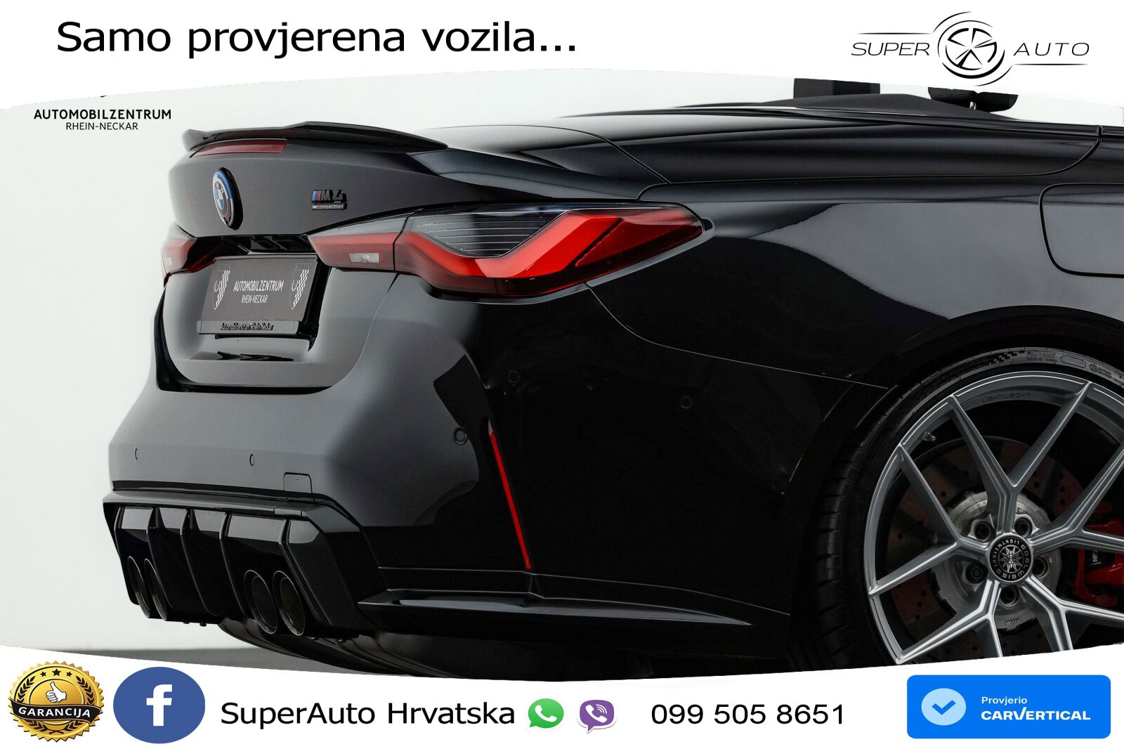 BMW M4 Convertible Competition 3.0 (510 KS) xDrive Steptronic LED+GR SJED+ACC