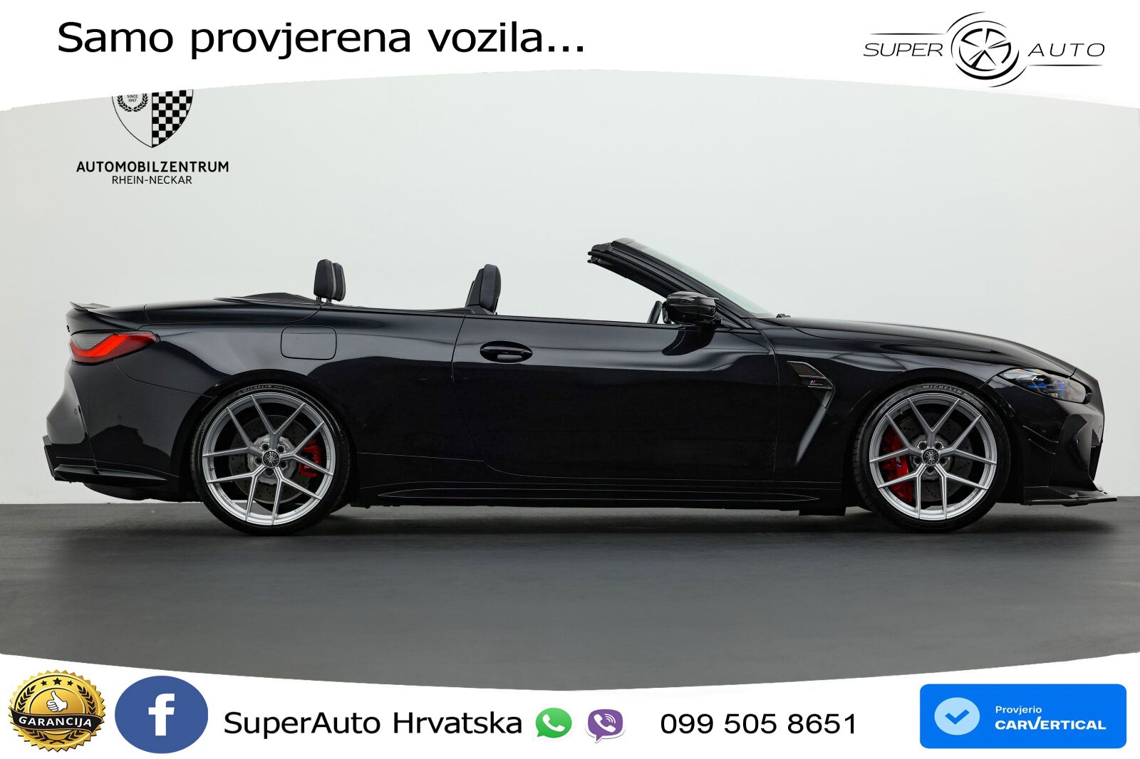 BMW M4 Convertible Competition 3.0 (510 KS) xDrive Steptronic LED+GR SJED+ACC