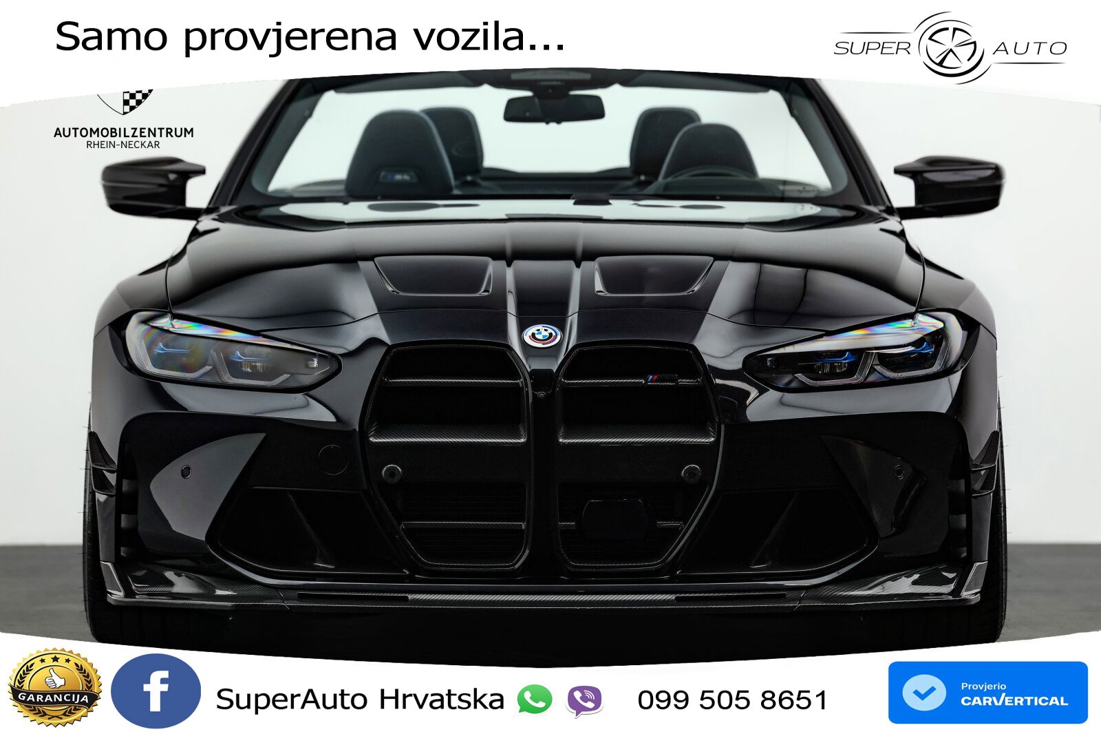 BMW M4 Convertible Competition 3.0 (510 KS) xDrive Steptronic LED+GR SJED+ACC