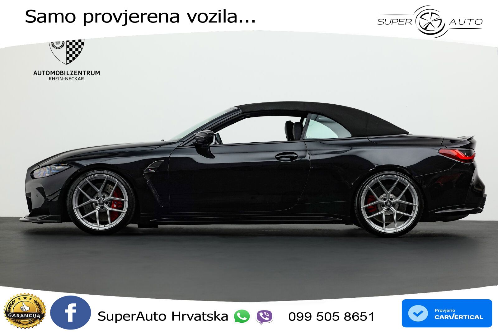 BMW M4 Convertible Competition 3.0 (510 KS) xDrive Steptronic LED+GR SJED+ACC