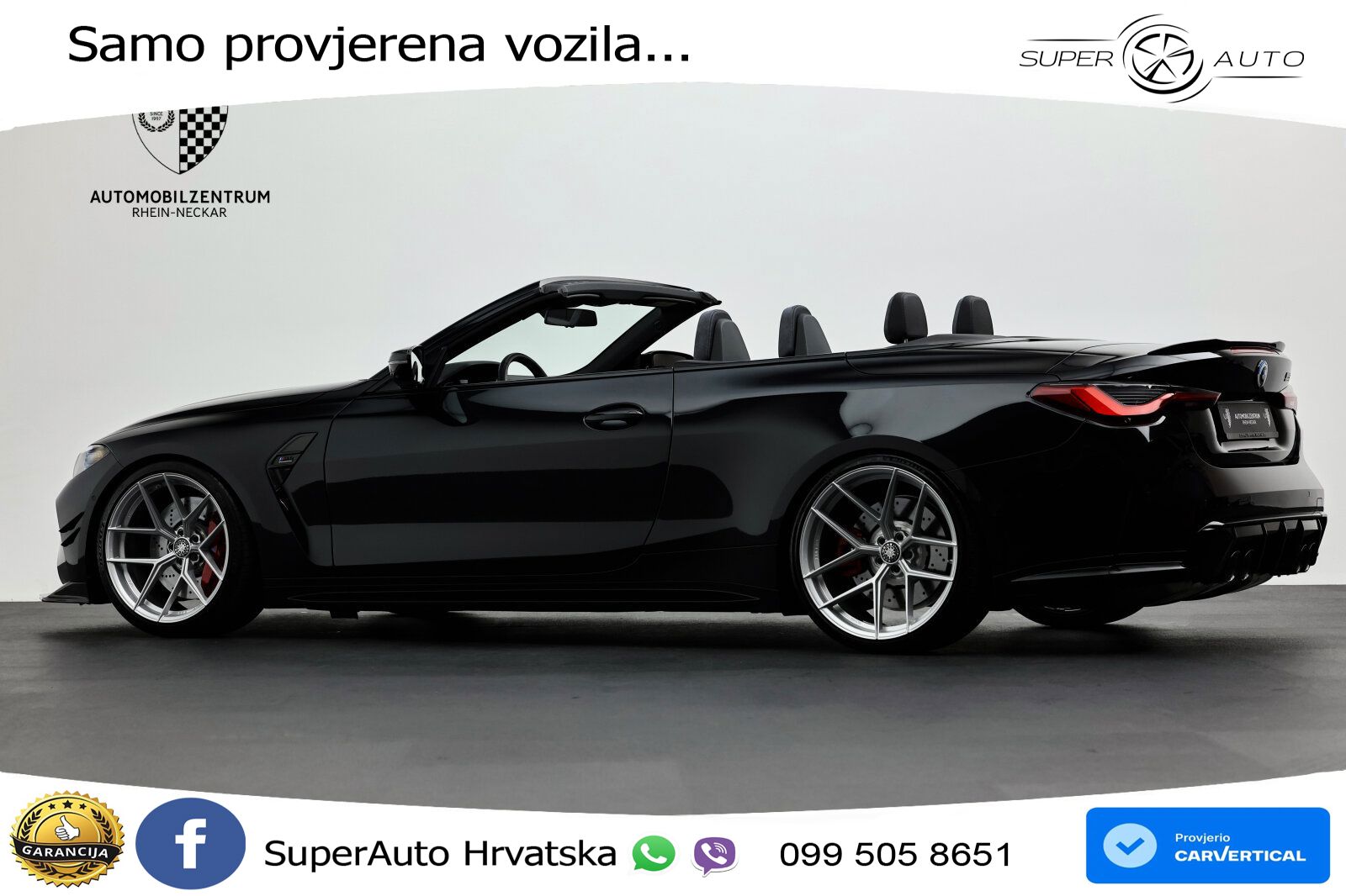 BMW M4 Convertible Competition 3.0 (510 KS) xDrive Steptronic LED+GR SJED+ACC