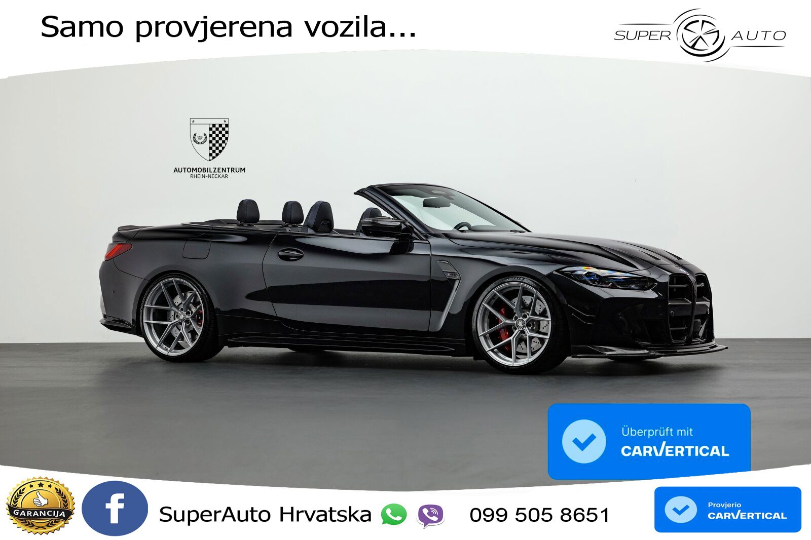 BMW M4 Convertible Competition 3.0 (510 KS) xDrive Steptronic LED+GR SJED+ACC