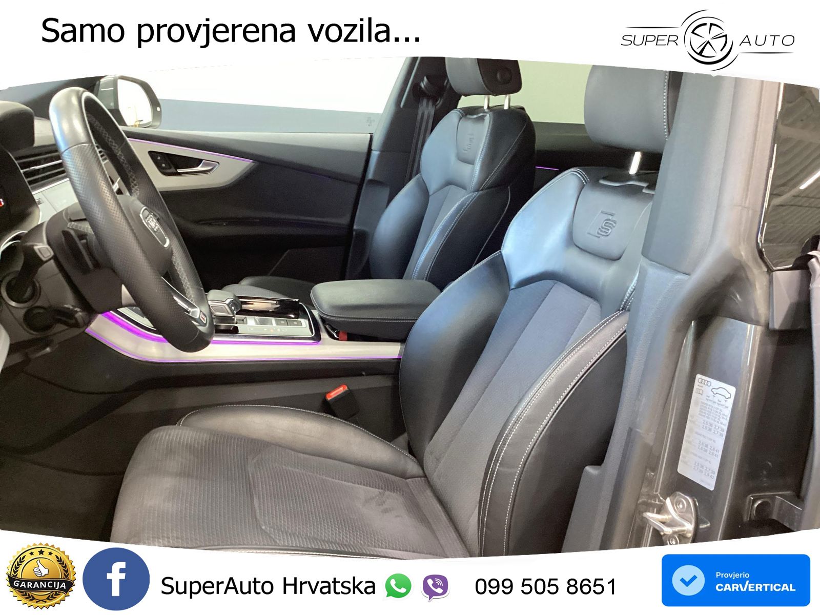 Audi Q8 55 TFSIe V6 (381 KS) quattro tiptronic S line LED+GR SJED+ACC