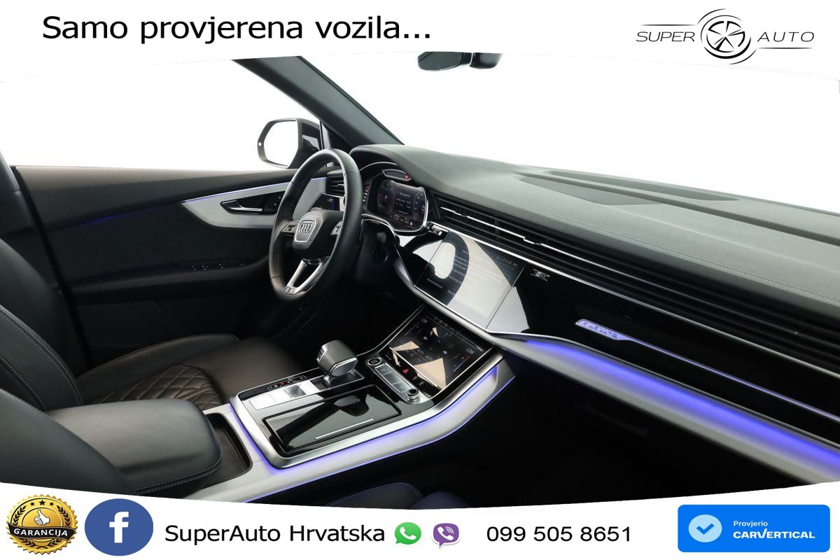 Audi Q8 50 TDI V6 (286 KS) quattro Tiptronic S line LED+GR SJED+ACC
