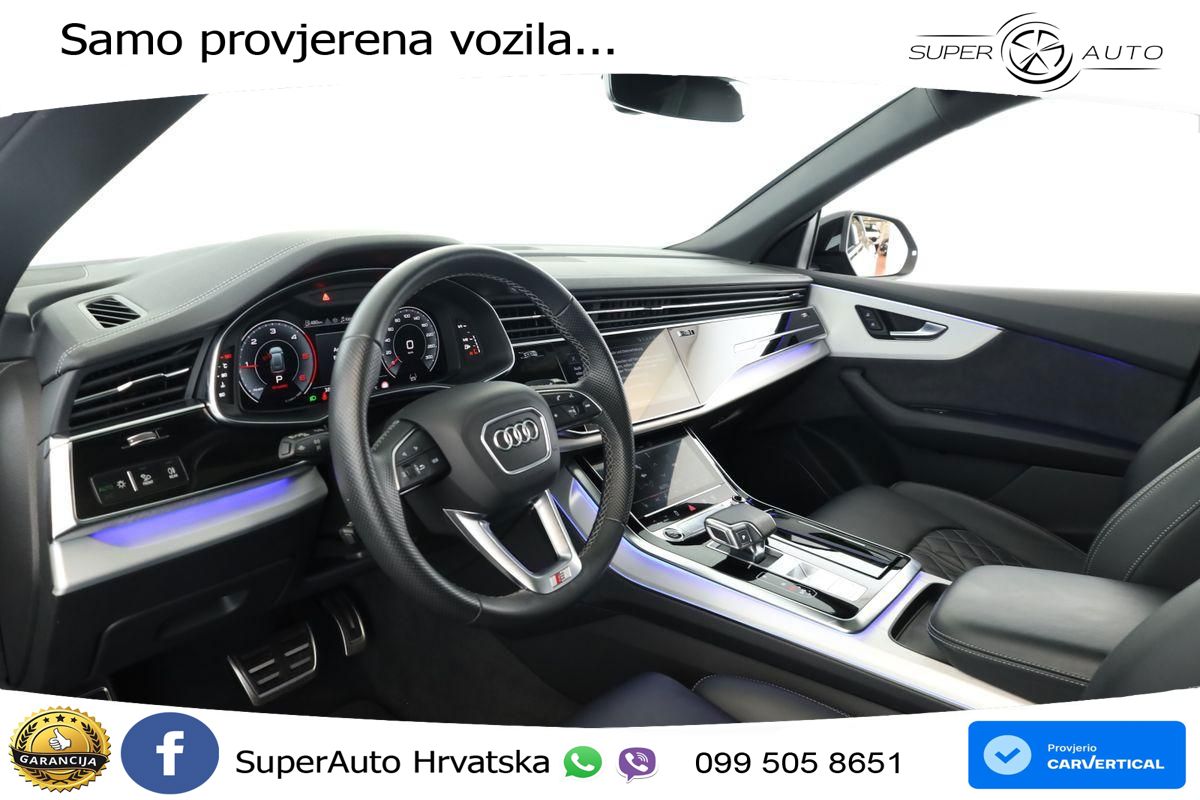 Audi Q8 50 TDI V6 (286 KS) quattro Tiptronic S line LED+GR SJED+ACC