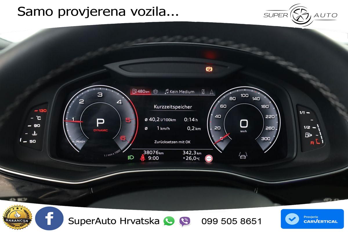 Audi Q8 50 TDI V6 (286 KS) quattro Tiptronic S line LED+GR SJED+ACC