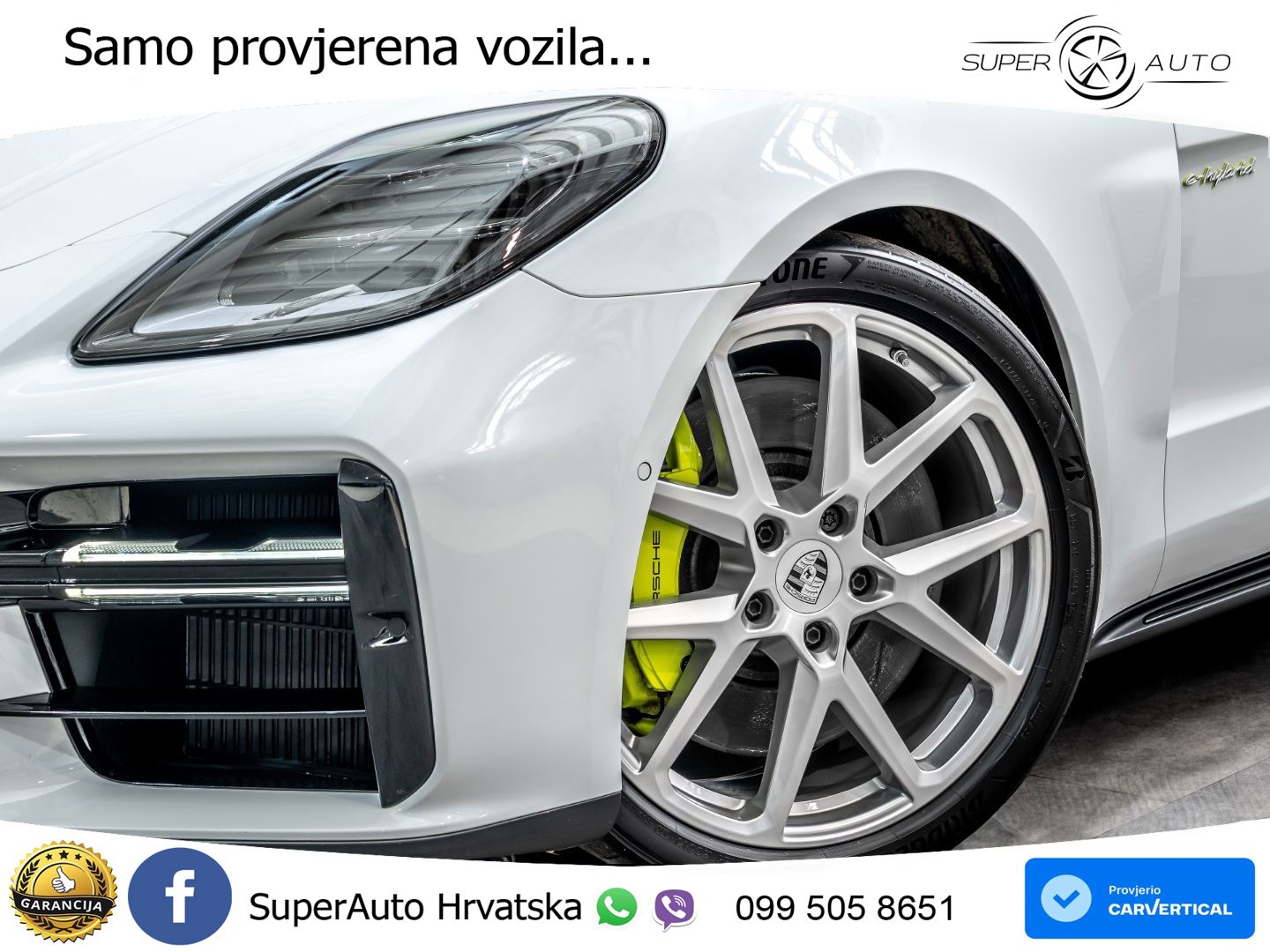 Porsche Panamera 4S 2.9 V6 (544 KS) E-Hybrid PDK ACC+HEAD+4xGR SJED+360+PANO