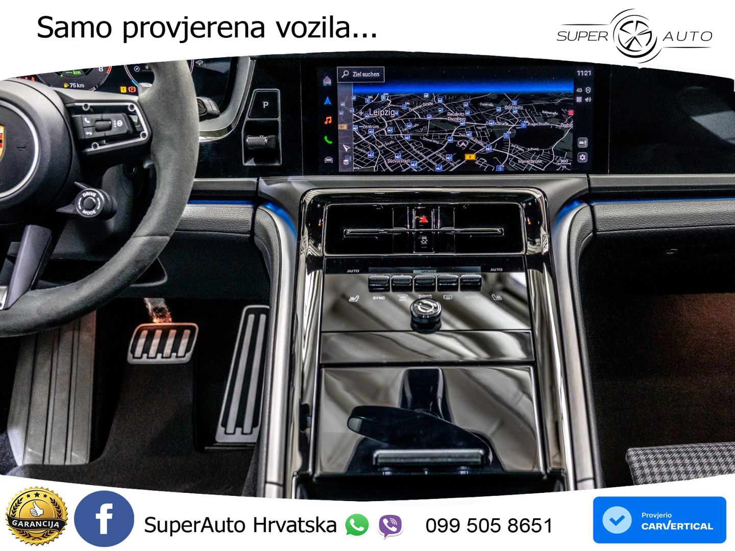 Porsche Panamera 4S 2.9 V6 (544 KS) E-Hybrid PDK ACC+HEAD+4xGR SJED+360+PANO